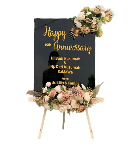 Papan Bunga Akrilik Giriwarno