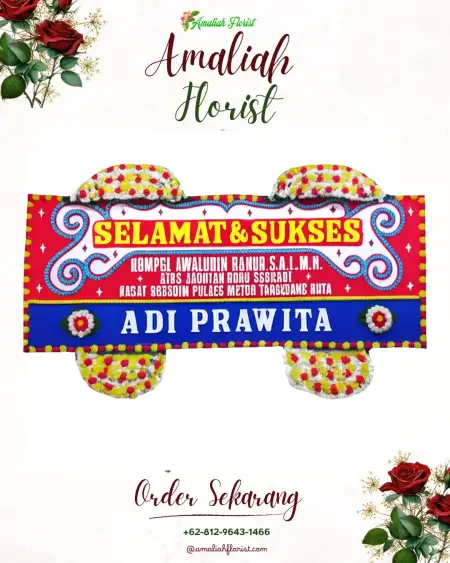 Papan Bunga Ucapan Selamat Giriwarno